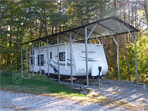 Boxed Eave Style Top with 4  Braces